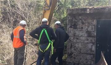 Travaglii di rinnuvillamentu di a canalizazione di l' Asinau 